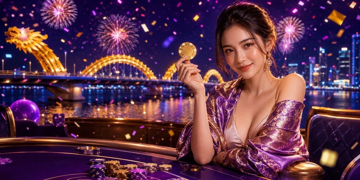 Khung cảnh neon Đà Nẵng về đêm với bầu không khí giải trí thể thao sôi động
