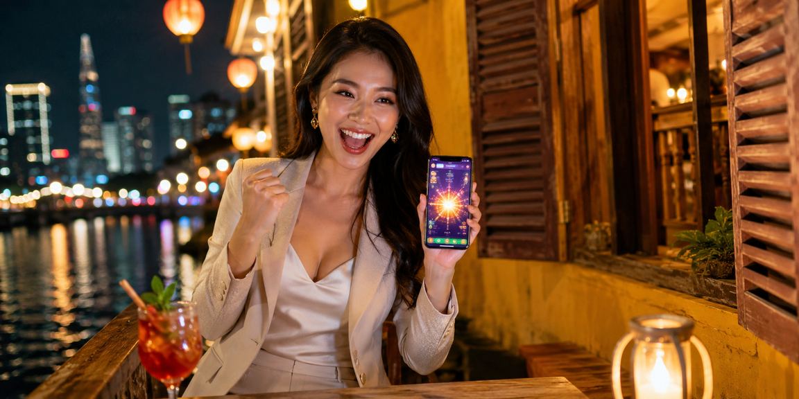 Người chơi truy cập sảnh casino trực tuyến trên điện thoại tại Sài Gòn